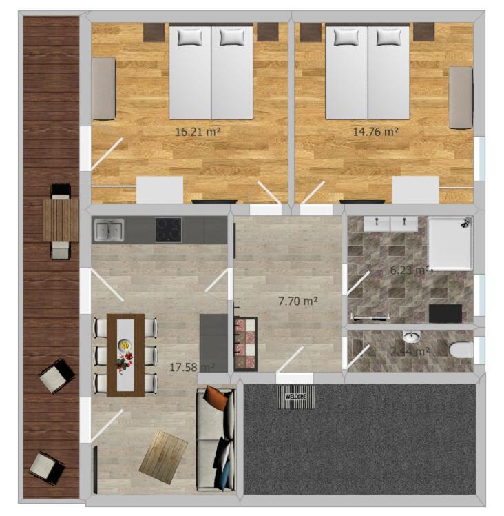Mei Puite Appartements レルモース エクステリア 写真